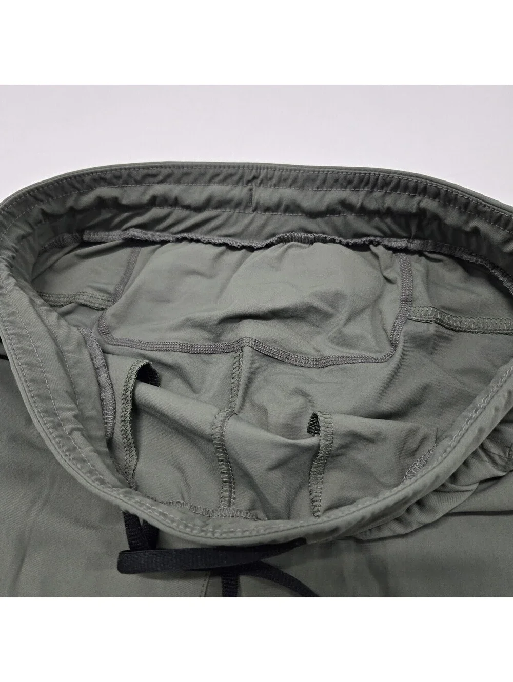 EUC Size S Men's ASRV Joggers Tetra-Lite High Rib Jogger Pants Olive DSG-0477